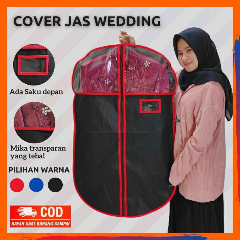 Jual Cover Jas Pria Sarung Jas Pria Suit Cover Cover Gantungan Baju Jas Shopee Indonesia 9708