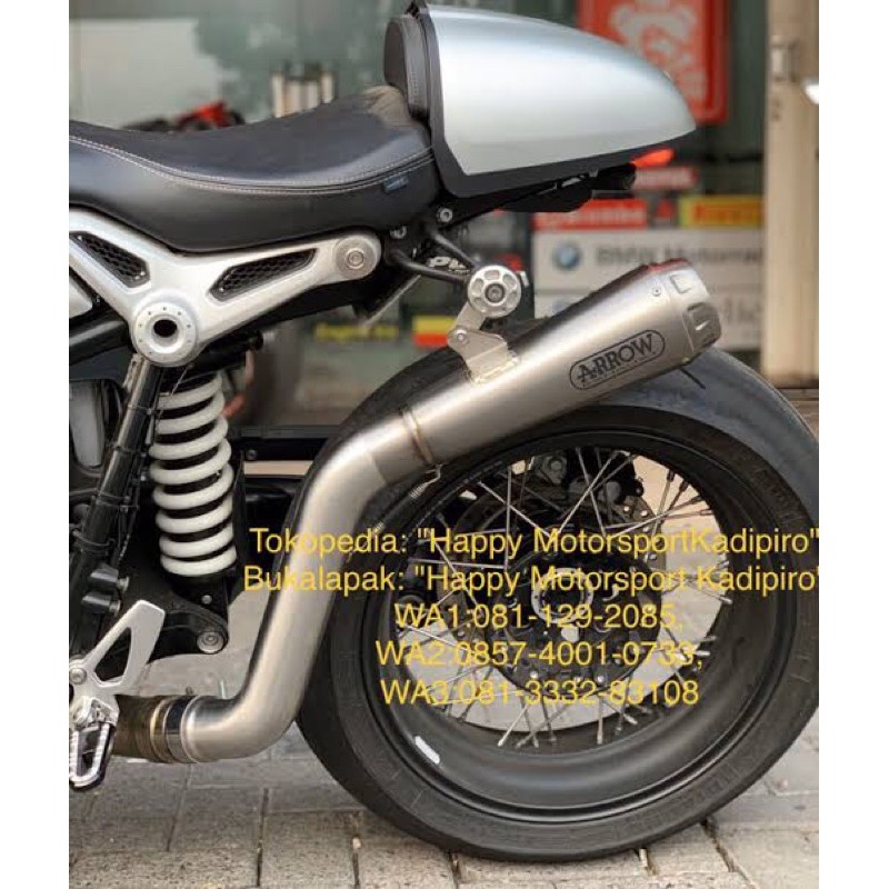bmw r ninet arrow exhaust