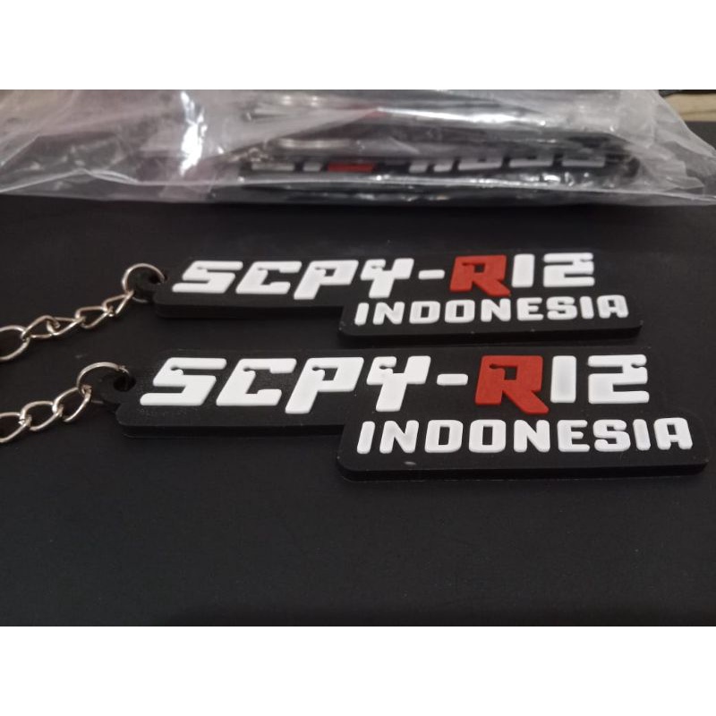 Jual GANTUNGAN KUNCI KARET SCPY-R12 SCOOPY | Shopee Indonesia