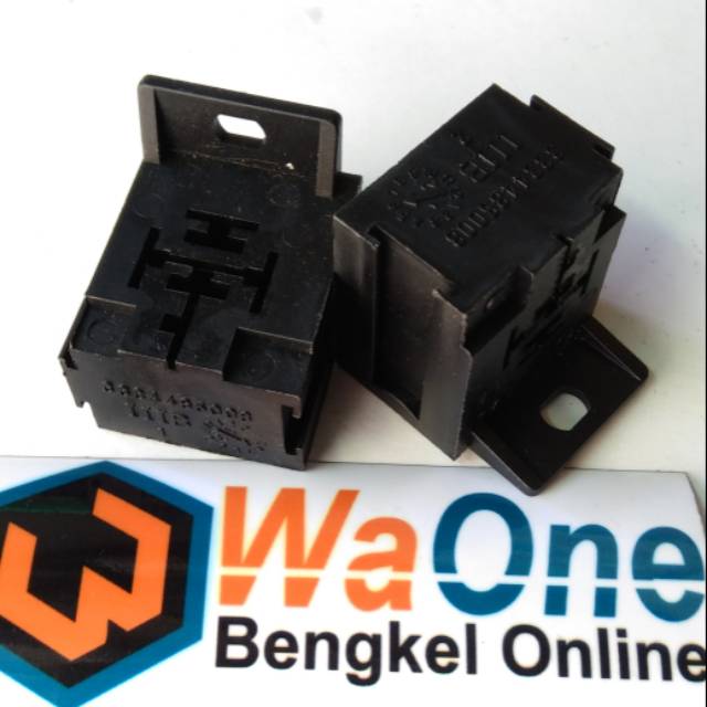 Jual Socket Relay Gandeng Klakson Lampu Tembak Tebal Hitam Relay Bangku