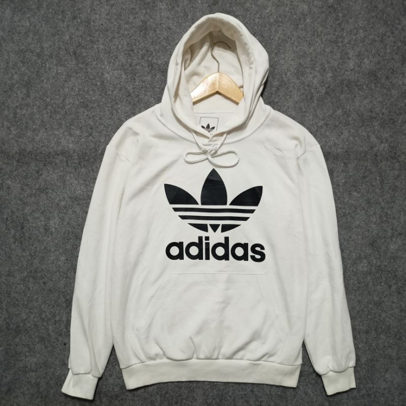 Hoodie adidas cheap putih