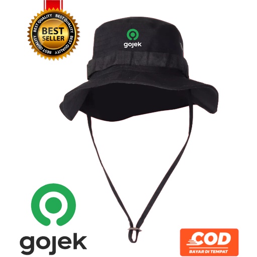 Jual TOPI RIMBA TOPI GUNUNG GOJEK PREMIUM bidadari fashion | Shopee ...