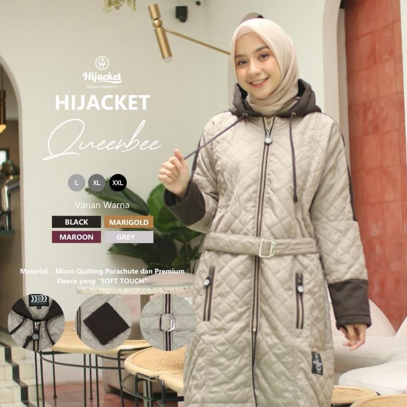 Jual HIJACKET JAKET WANITA JAKET MUSLIMAH HIJABER PERTAMA DI INDONESIA