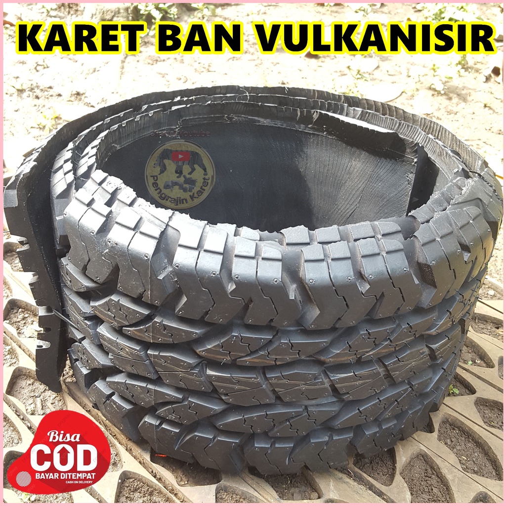 Jual BAHAN KARET BAN VULKANISIR NEW_ TAPAK BAN UNTUK VULKANISIR _KARPET ...