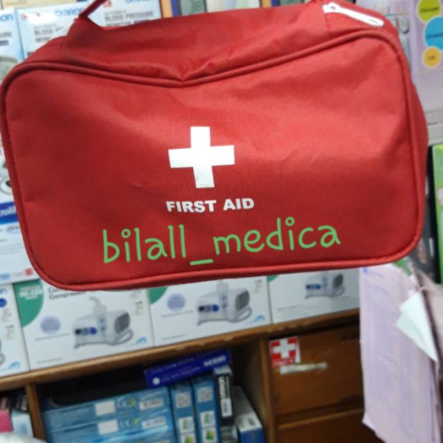 Jual P3K FIRST AID KIT EMERGENCY KIT P3K LENGKAP PLUS ISI | Shopee ...