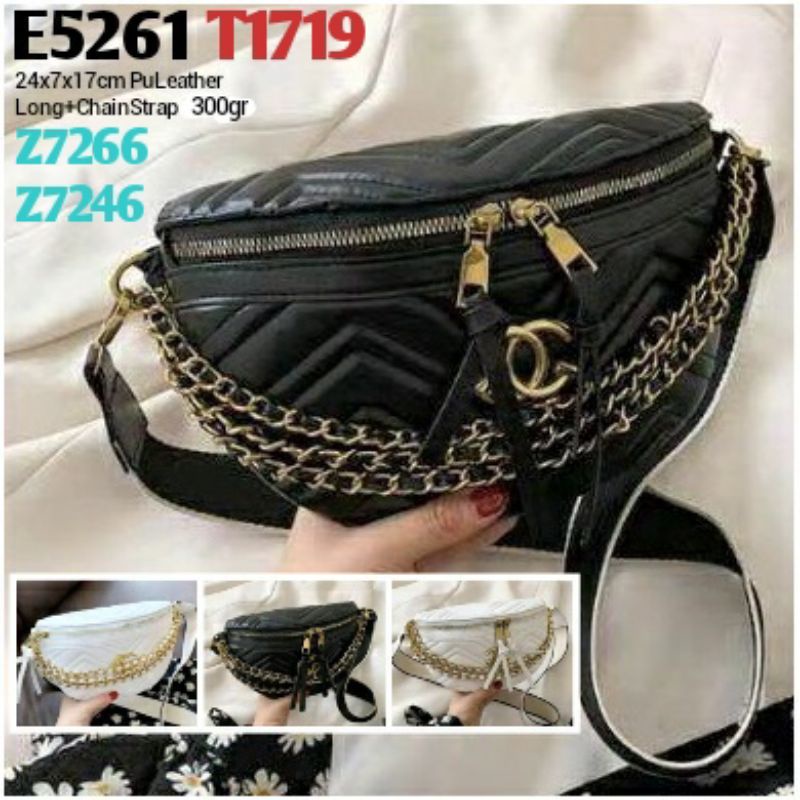 Jual Waist Bag Tas Pinggang Selempang Wanita Z7246 Z7266