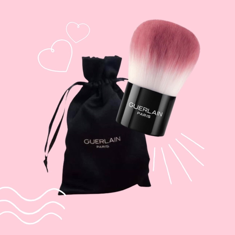 Jual Guerlain Kabuki Powder Blush Brush With Pouch Shopee Indonesia