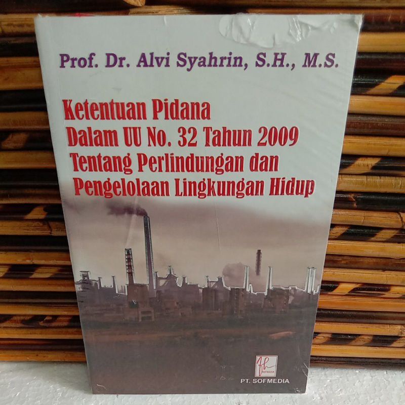 Jual BUKU KETENTUAN PIDANA DALAM UU NO.32 TAHUN 2009 ORIGINAL | Shopee ...