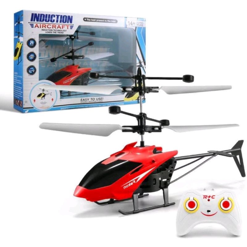 Jual Mainan Helicopter Remote Control RC Drone Helicopter Remote Induction Aircraft Mainan Anak