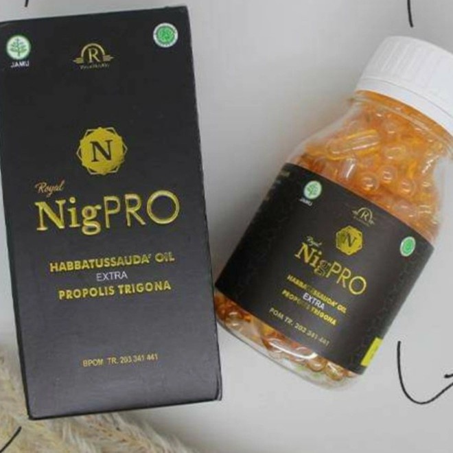 Jual NIGPRO ASLI ORIGINAL 200 KAPSUL & 100 KAPSUL Habbatussauda Premium ...