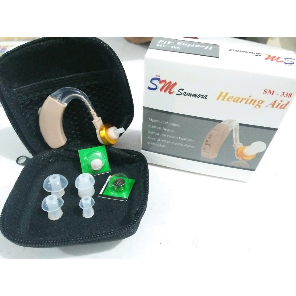 Jual Hearing Aid Sammora SM338 - Alat Bantu Dengar Sammora 338 Cantel ...