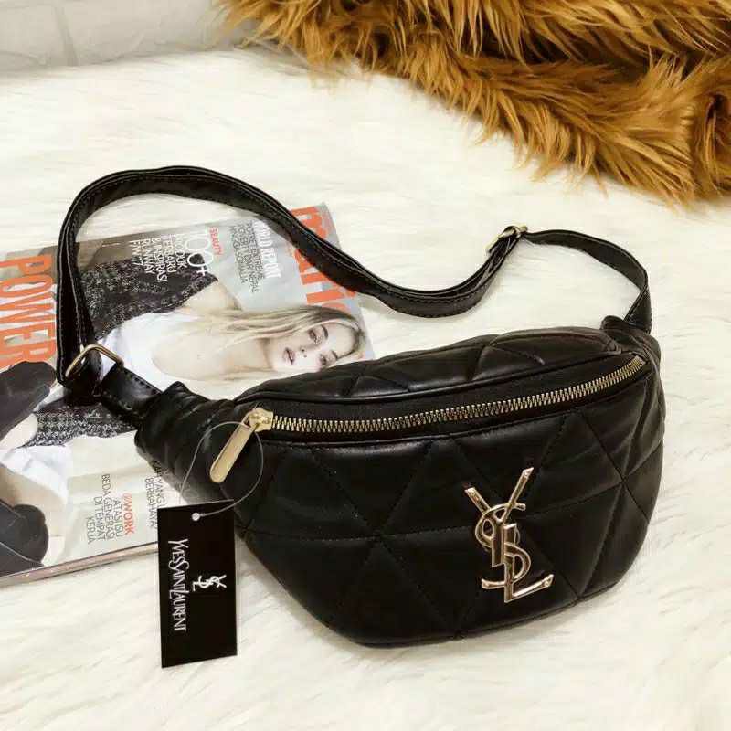 Tas Handbag Selempang Wanita Import Murah - Mau8699 - Hitam