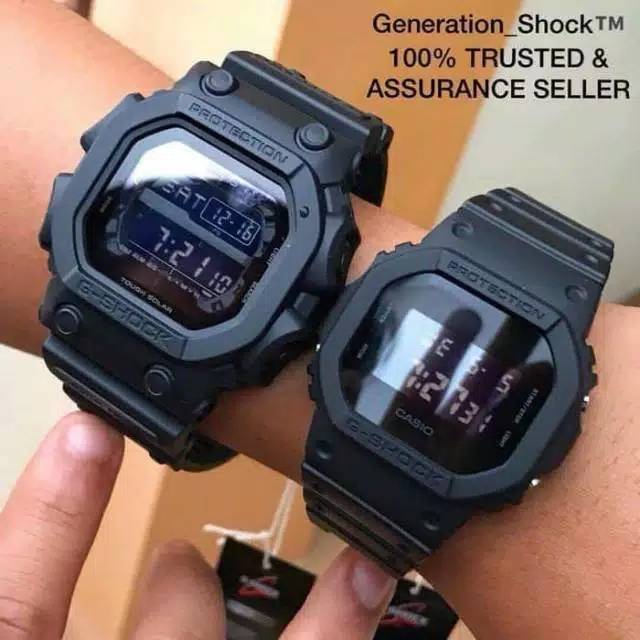 Jual Cod Jam Tangan Couple Casio Dw5600 Dan Gshock Gx 56 Harga Sudah