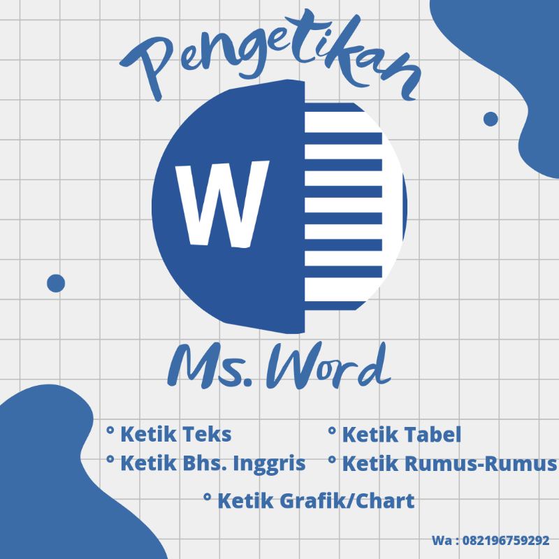 Jual Jasa Ketik Ms. Word/Powe Point/Excel | Murah Dan Cepat | Shopee ...