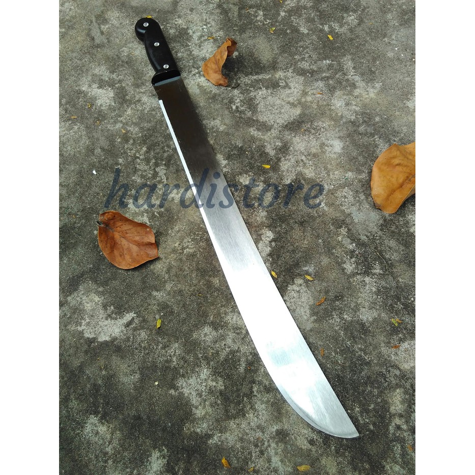 TRAMONTINA MACHETE 20 Inch Brazilian Knife Carbon Steel Blade Wooden Handle Pisau Pxrang (Made In Brazil) 26621/020