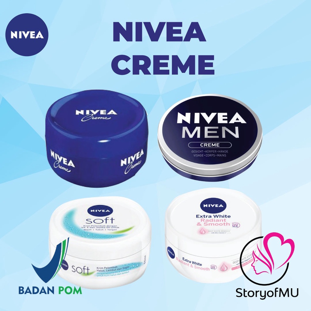 Jual Nivea Soft Cream Creme Krim Pelembab Jar Radiant And Smooth Men