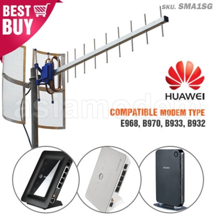 Jual Antena Yagi TXR185 Huawei Router E968 B970 B933 B932 Penguat ...