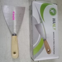 Jual kapi gagang kayu atau scraper 4 inch | Shopee Indonesia