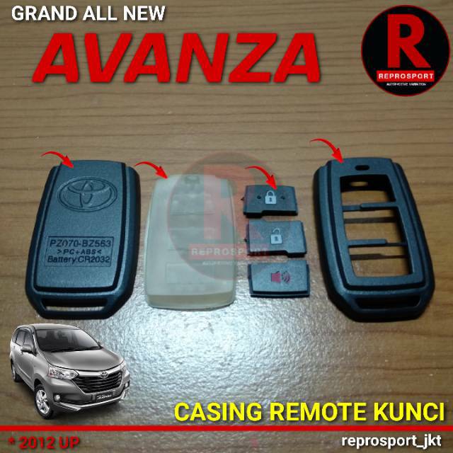 Jual AVANZA 2012 - 2017 CASING REMOTE KUNCI HARD CASE | Shopee Indonesia
