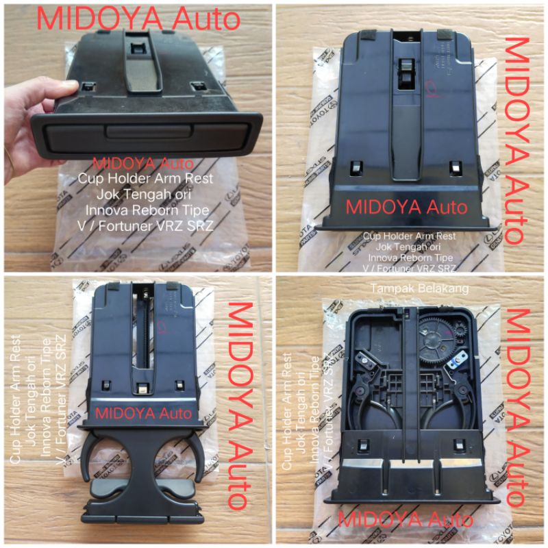 Jual Cup Holder Arm Rest Jok Tengah Innova Reborn Tipe V Fortuner VRZ