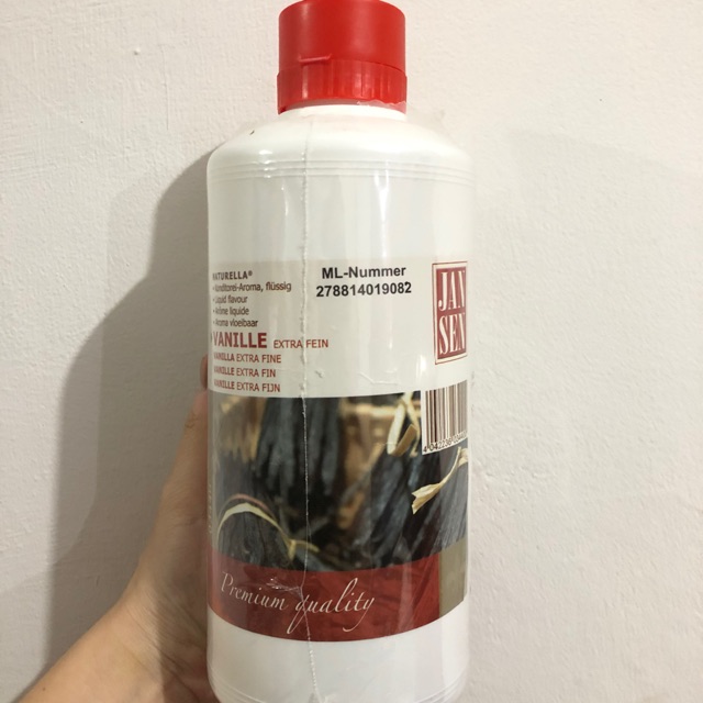 Jual 1 L Vanilla essence Jansen 1 Liter / Ekstrak Vanilla Jansen 1 L
