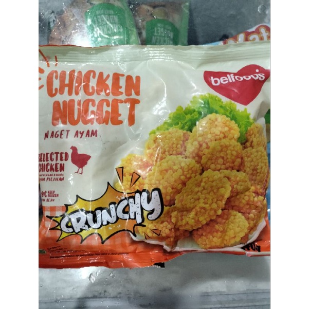 Jual Chicken Nugget Crunchy Belfoods 140gr | Shopee Indonesia