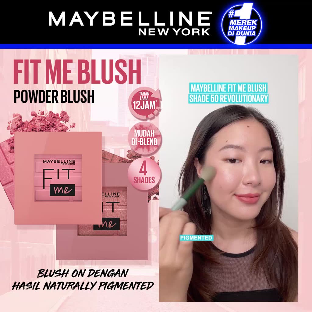Blush Maybelline Fit Me: Warna Natural Atau Bold?