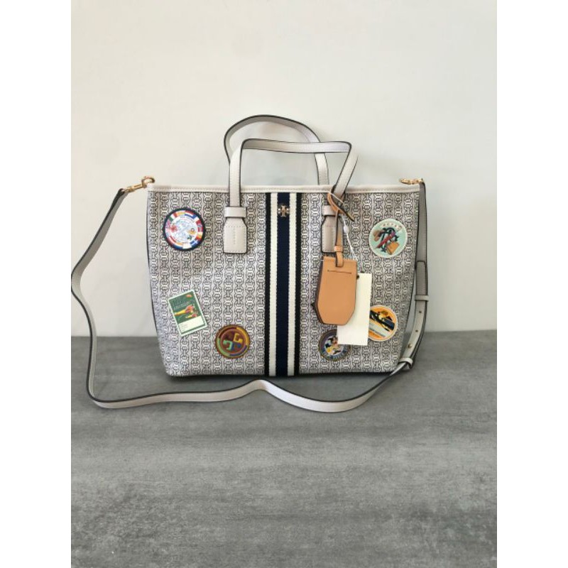 Gemini link canvas discount patches small tote