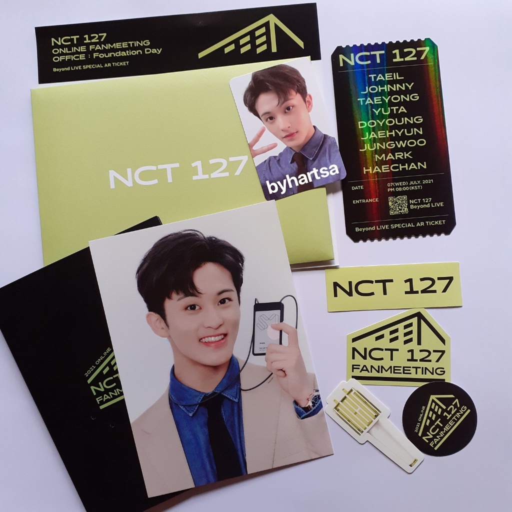 Jual AR Ticket Mark NCT 127 Beyond Live Online Fanmeeting