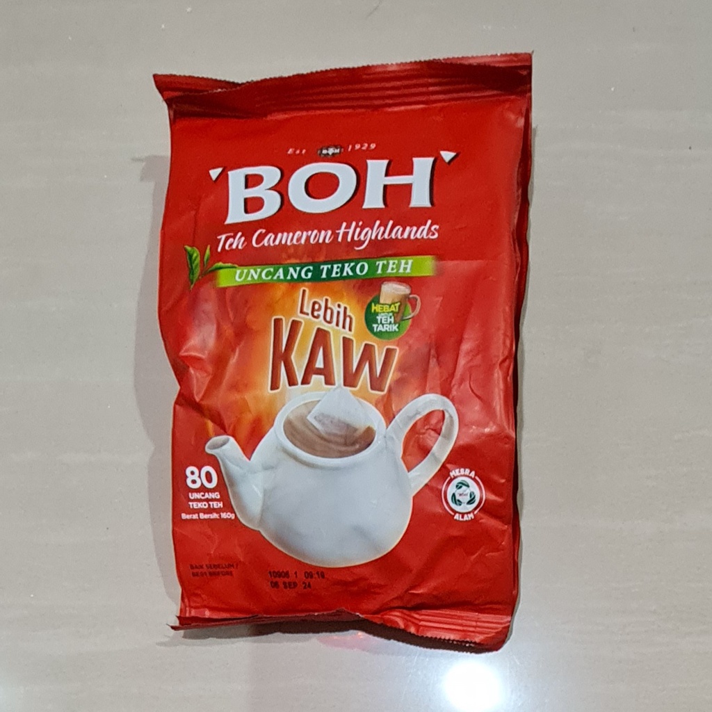 Jual Boh Teh Cameron Highlands Uncang Teko Teh Lebih KAW 80 x 2 Gram ...