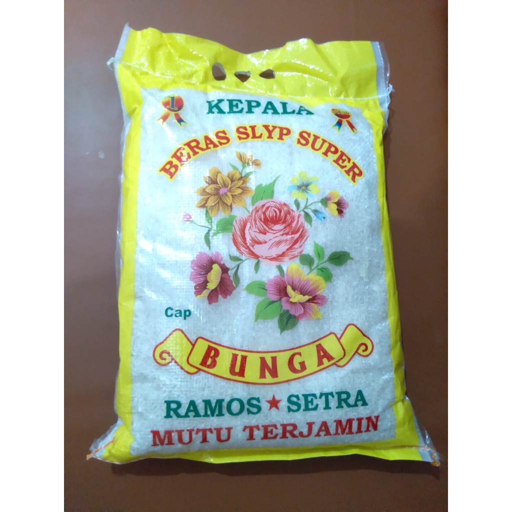 Jual Beras Murah Cap Bunga Asli - 5kg | Shopee Indonesia