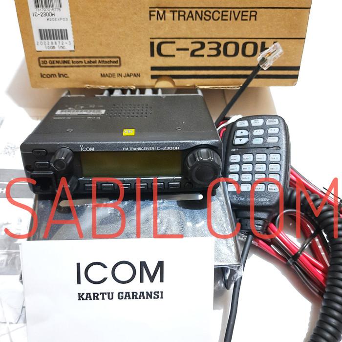 Jual Sound | Radio Rig Icom Ic 2300H Vhf / Rig Icom 2300 Original ...