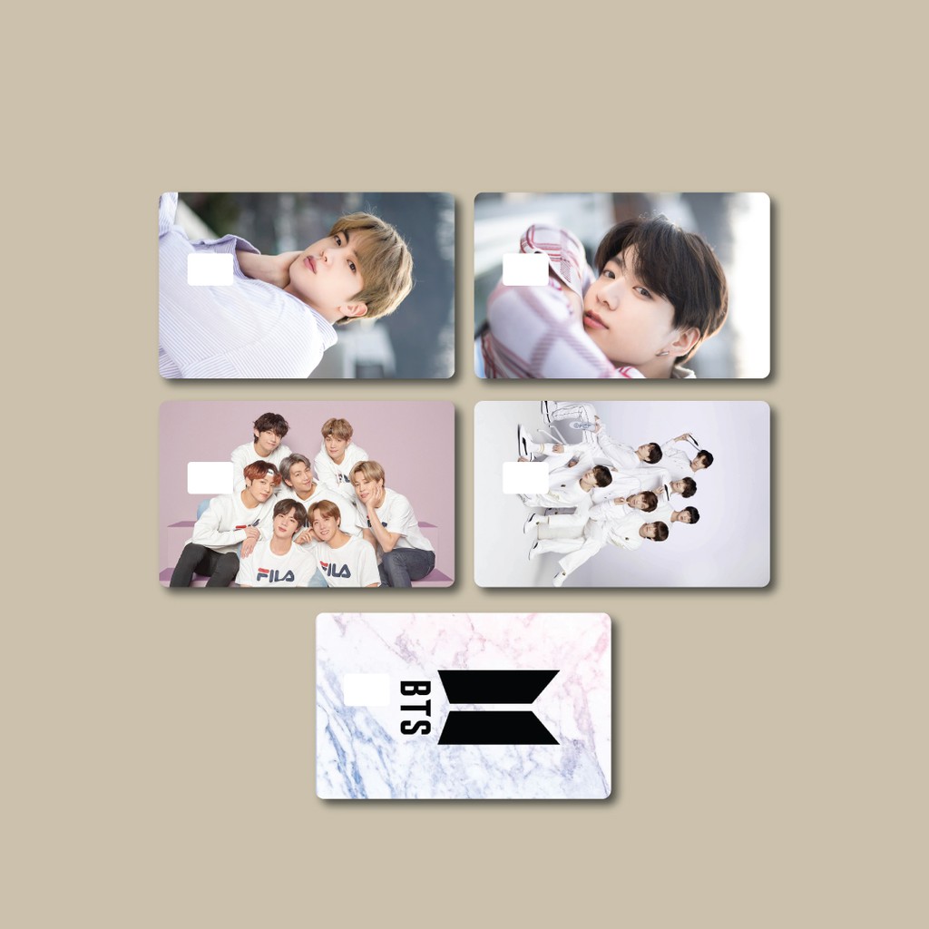 Jual BTS EDITION | SKIN / STIKER ATM CARD | Shopee Indonesia