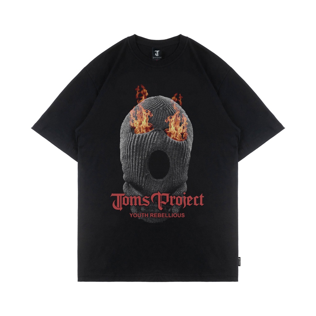 Jual Toms Project - Oversized Tshirt Combed 20's Mask Black | Shopee ...