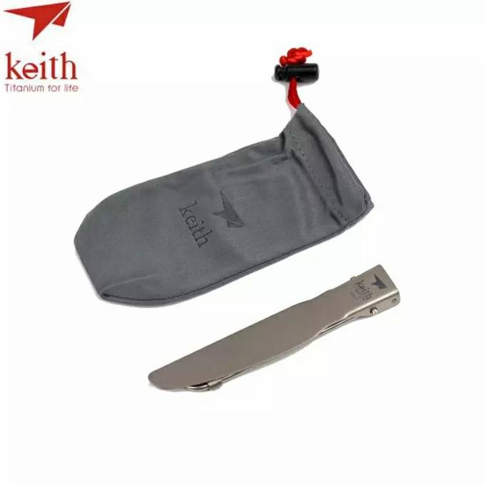 Jual Pisau Lipat Folding Knives Knife Titanium Camping Ultralight Keith