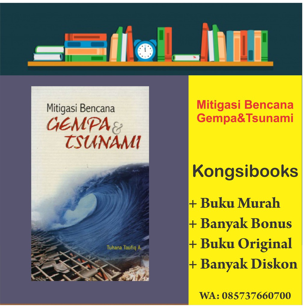 Jual Buku Mitigasi Bencana Gempa Dan Tsunami | Shopee Indonesia