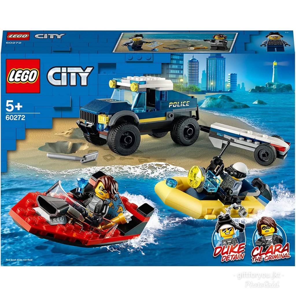 Lego pontoon online boat