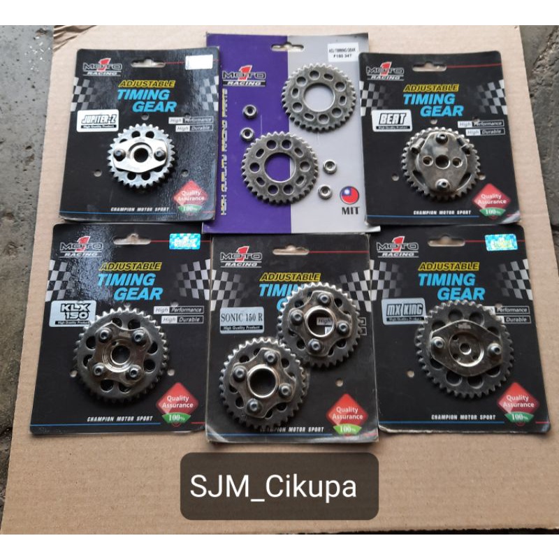 Jual GIGI SENTRIK/GEAR TIMING ADJUSTABLE MOTO1 RACING UNTUK (JUPITERZ