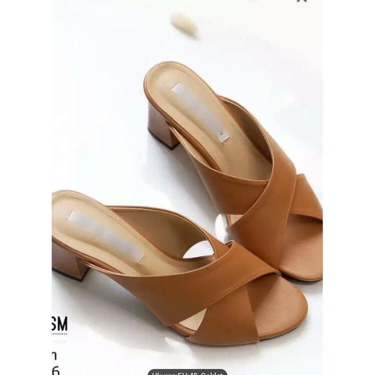 Jual Sandal High Heels Wanita Jinjit Pesta Kondangan Sandal Wanita - Main Image