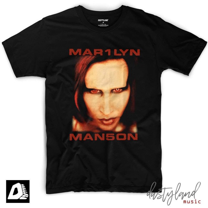 Jual Kaos Band MARILYN MANSON BIGGER THAN SATAN Shopee Indonesia
