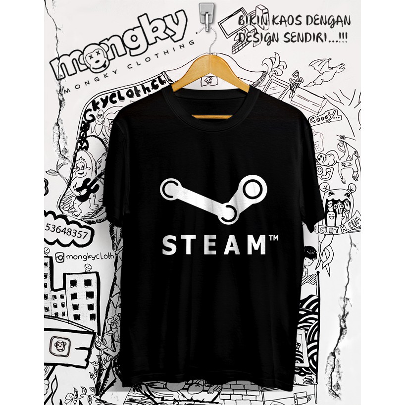 Jual Kaos Steam Gaming Series Shopee Indonesia