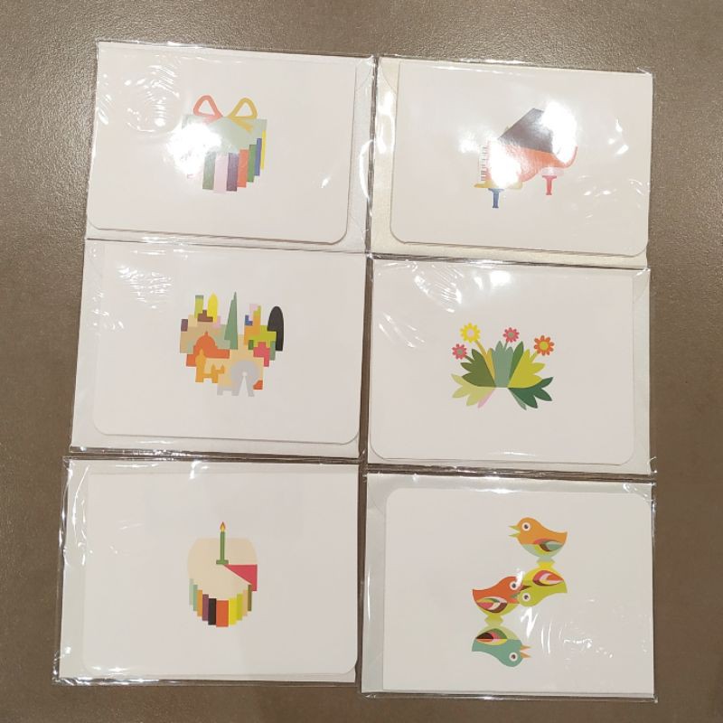Jual MINISO Geometry Greeting Card / kartu ucapan miniso | Shopee Indonesia
