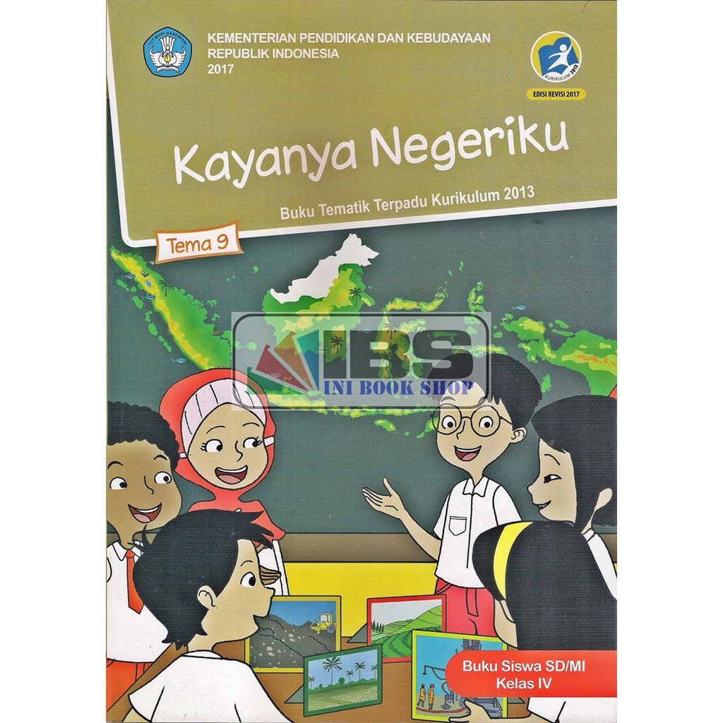 Jual Buku Siswa Kelas 4 Sd Tema 9 Kayanya Negeriku Edisi Revisi