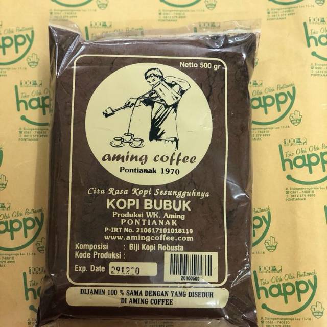 Jual Kopi Aming harga 80 k berat 500 gram | Shopee Indonesia