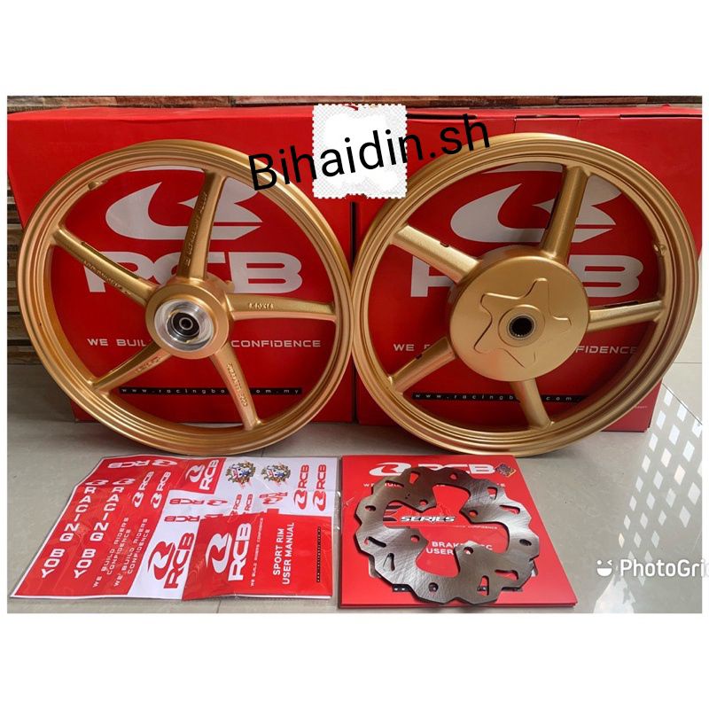 Jual velg rcb sp522 ring 14 140/160+ disck palang 5 mio garnis,sporty ...