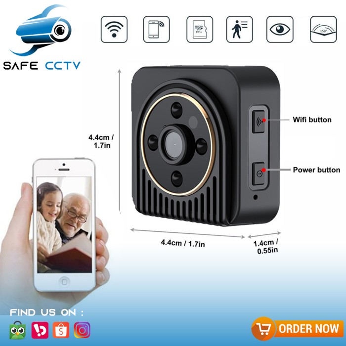 H5 wifi ip mini 2024 camera