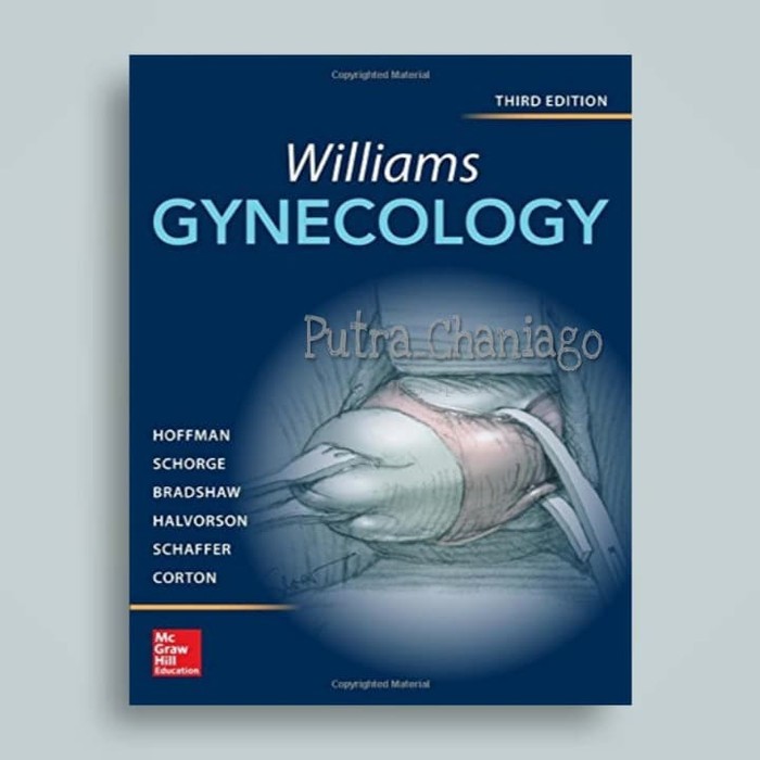 Jual Buku Williams Gynecology 3rd By Hoffman 3 ( Buku Cetak ) | Shopee ...