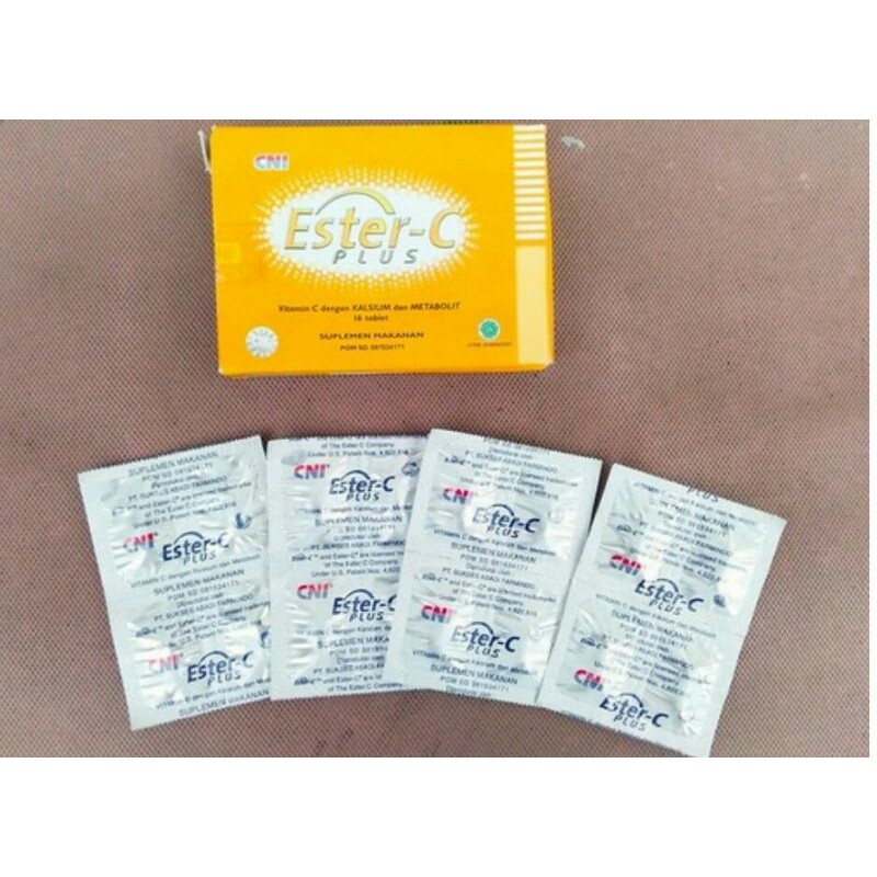 Jual Vitamin C (Ester - C Plus - Eceran per 1 Strip) | Shopee Indonesia