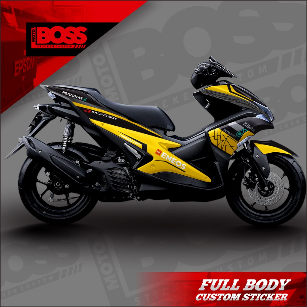 Jual Decal Sticker Stiker Yamaha Aerox 155 Full Body Sticker Decal ...