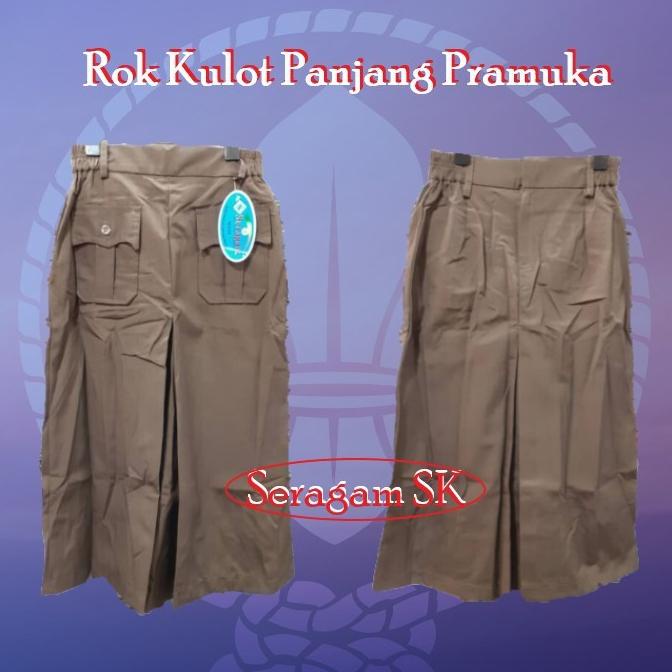 Jual Rok Kulot Pramuka Panjang SD SMP ( MERK SERAGAM DAN BULLOVA ...